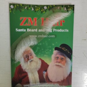 Santa moustache