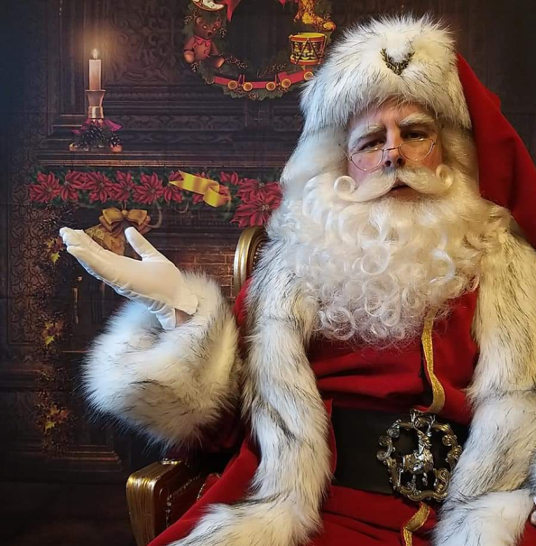 Details about  / Professional Premium Quality Christmas Santa Wig Beard Mustache and Eyebrows Set