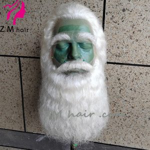 Y-09 santa wig beard-front